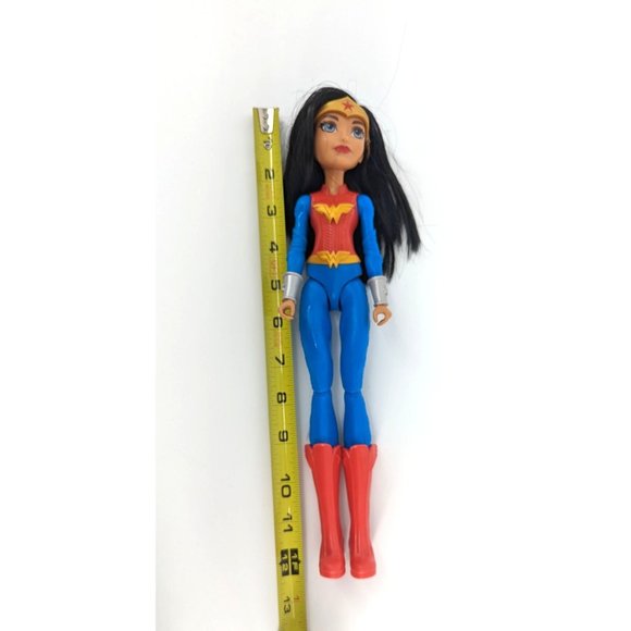 DC SUPER HERO GIRLS WONDER WOMAN DOLL 12" Painted  SUIT - Picture 4 of 7